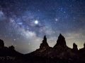 Trona Pinnacles - Starry Night at the Pinnacles