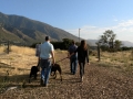 Hiking Near Cottonwood Canyon - Amanda, Ron, Jerry & the pups