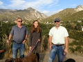 Hiking Near Cottonwood Canyon - Amanda, Ron, Jerry & the pups