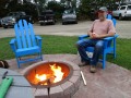 West Omaha KOA - Campfire - Jerry - Omaha, Nebraska