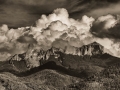 Chimney-Rock-Clouds-BW-3