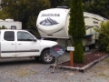 Our rig at Paradise Cove RV Resort