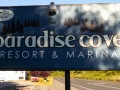 Paradise Cove RV Resort Sign