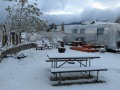 Paradise Shores RV Park - Late Season Snow