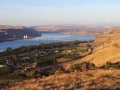Maryhill Vista - campground and orchards are in greenbelt in the foreground.