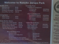 Rancho Jurupa Regional Park - Park Fees Sign