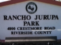Rancho Jurupa Regional Park - Sign