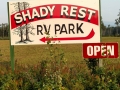 Shady Rest RV Park - Sign