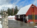 Rare snowfall at Silent Valley Club - Winter 2018