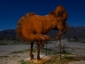 Sky Art Sculptures - Gracile Sabertooth Attacking Extinct Horse