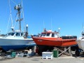 Port Orford - Fishing boats in dry dock