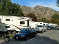 Springville / Provo KOA Journey - Parallel Parking at Sites