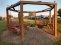 Topeka KOA - Fire Pit & Swings