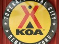Topeka KOA - Sign