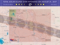 Planning for the Eclipse - Eclipse Track Through Wyoming