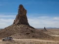 Trona Pinnacles - Our Truck at the  Pinnacles