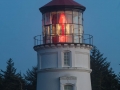 Umpqua River Lighthouse at dusk