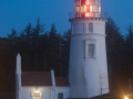 Umpqua River Lighthouse at dusk