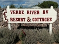 Verde River RV Resort Sign