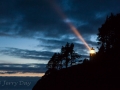 Haceta Head Lighthouse Beacon at Twilight (2014)