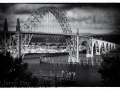 Yaquina Bay Bridge in Black & White (2014)