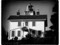Yaquina Bay Lighthouse in Black & White (2014)
