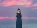 Yaquina Head Lighthouse at Sunset (2014)