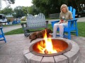 West Omaha KOA - Campfire - Kim