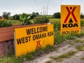 West Omaha KOA - Entrance