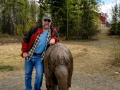 Beringia Interpretive Center - Baby Woolly Mammoth & Jerry