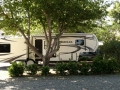 Our rig at Banning Stagecoach KOA