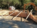 Repairs on washed out culvert at Silent Valley Club.