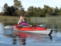 Kim Kayaking at Lake Skinner