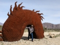 Galleta Meadows - Sky Art Sculptures - Jerry at Serpent Sculpture