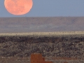 Moonrise Over Wukoki Ruin - 2007