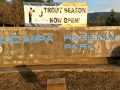 Yucaipa Regional Park - Entrance Sign