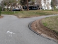 Yucaipa Regional Park - Narrow Turn at Campground Entrance/Exit