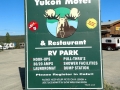 Yukon Motel RV Park - Sign